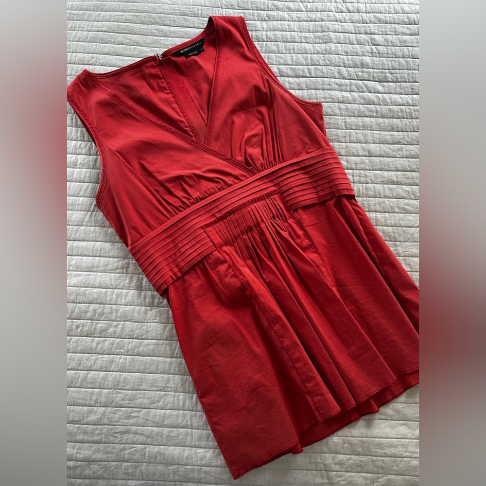 BCBG Max Azria peplum top